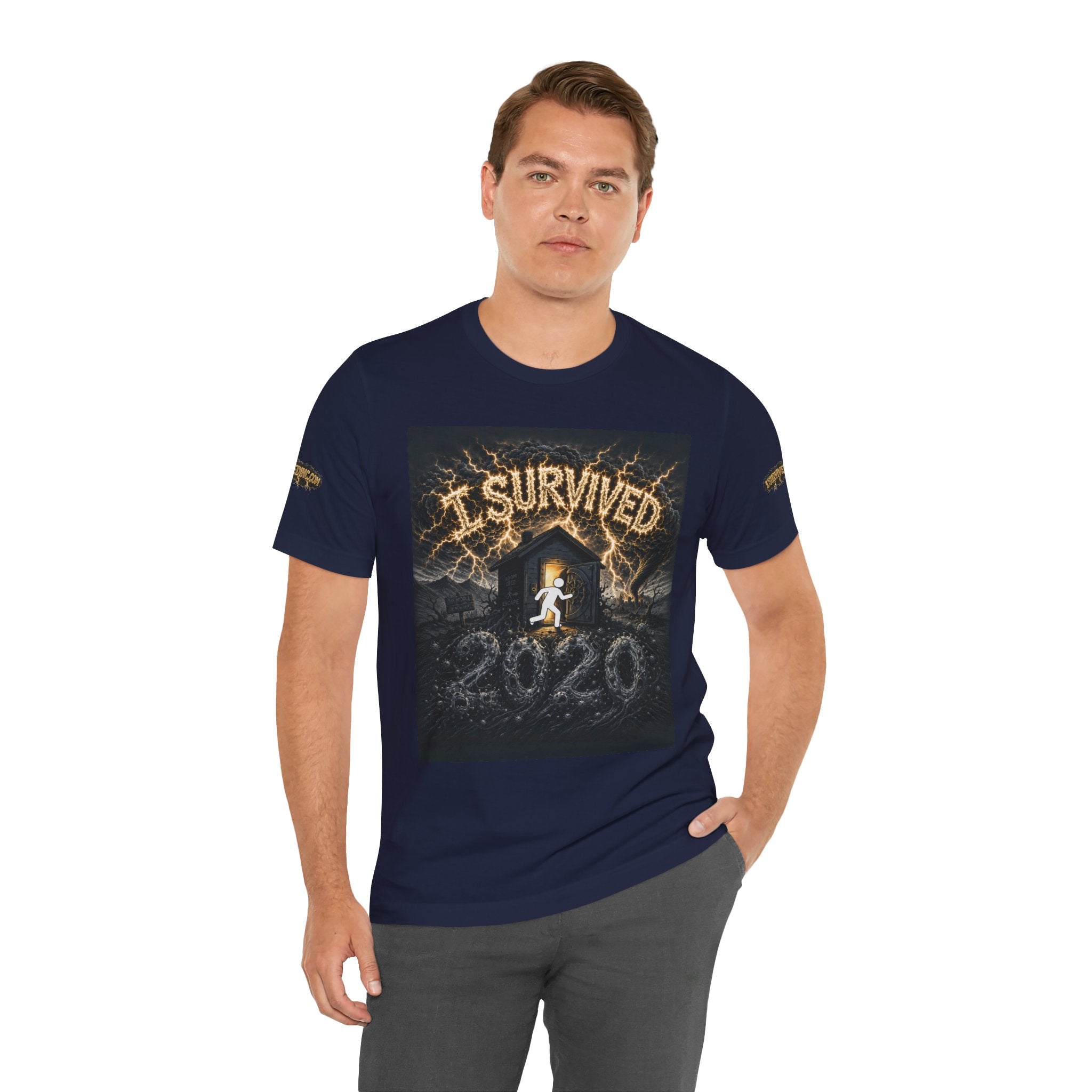 I Survived 2020 — Original PILOT Design: Special Edition Unisex Jersey Short Sleeve Tee