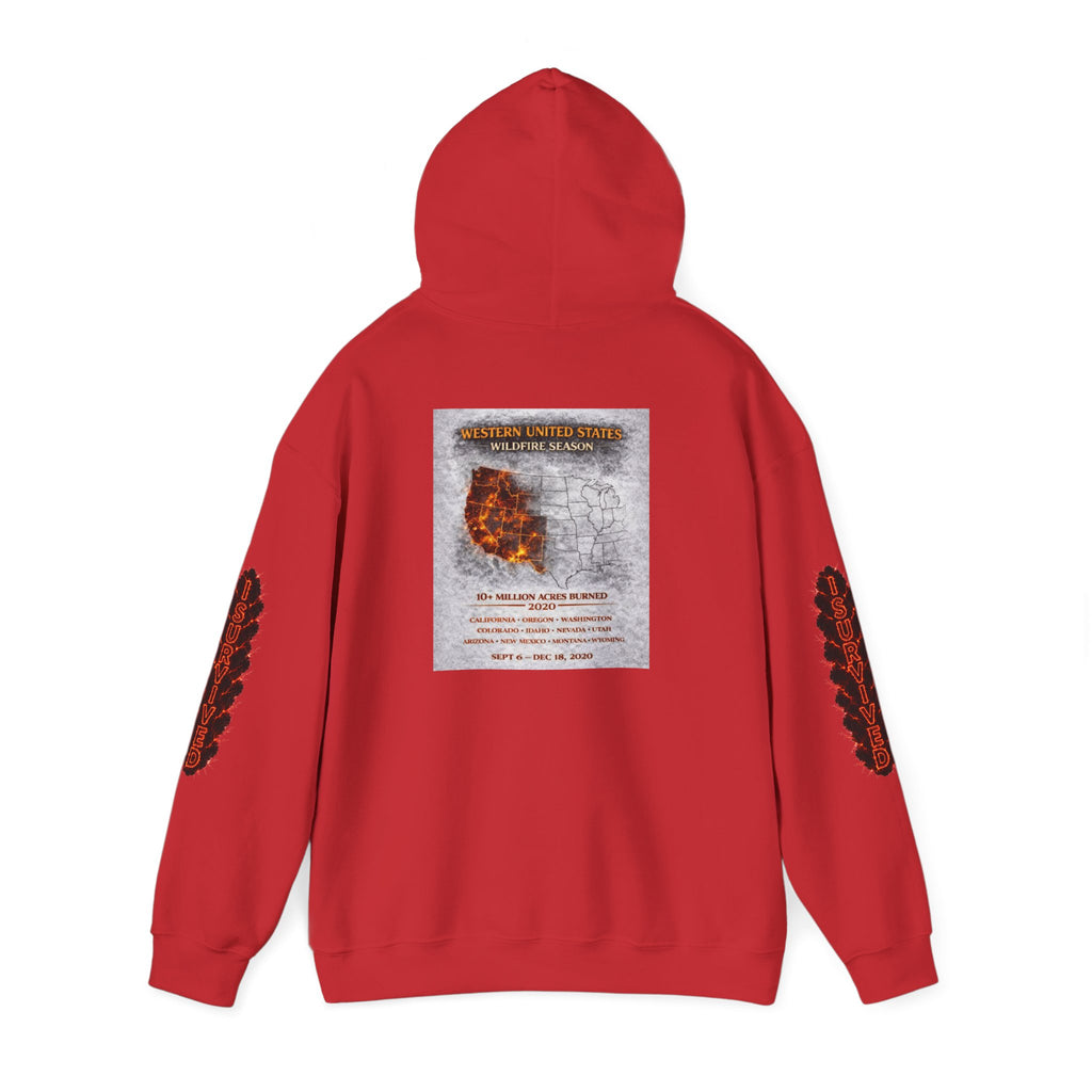 I Survived 2020 — Director's Cut S2:E4 "Western U.S. Wildfire Season" | Mid-Season Finale Pt. 1 | Wildfire Edition Memorial Hoodie Sweatshirt