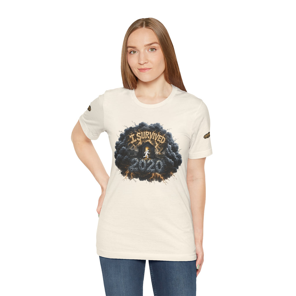 I Survived 2020 — Director's Cut Original Design Teaser Tee | Season 1 Premiere Drop Unisex Jersey Short Sleeve Tee