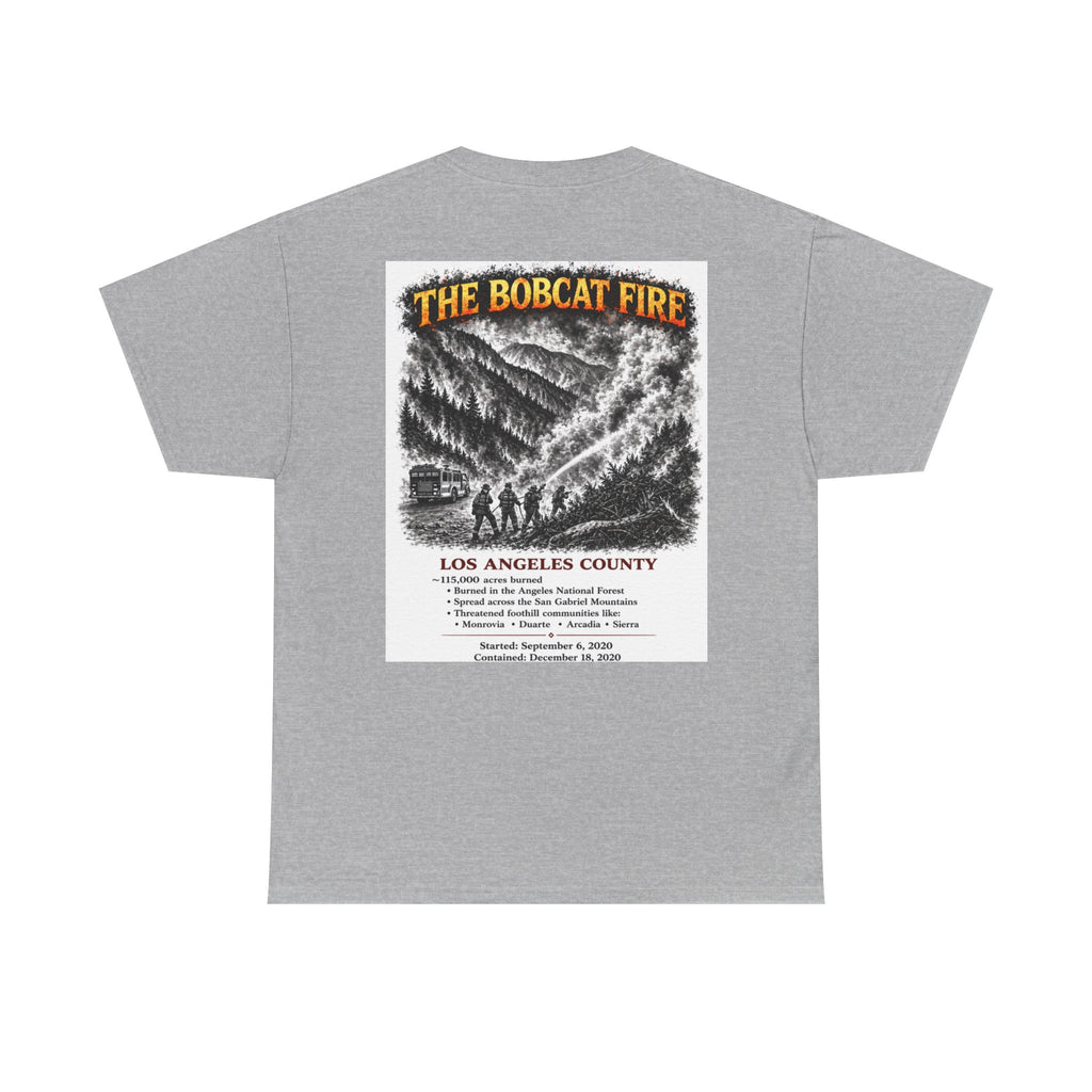 I Survived 2020 — S2:E2 "The Bobcat Fire" | Wildfire Edition Memorial Unisex Heavy Cotton Tee