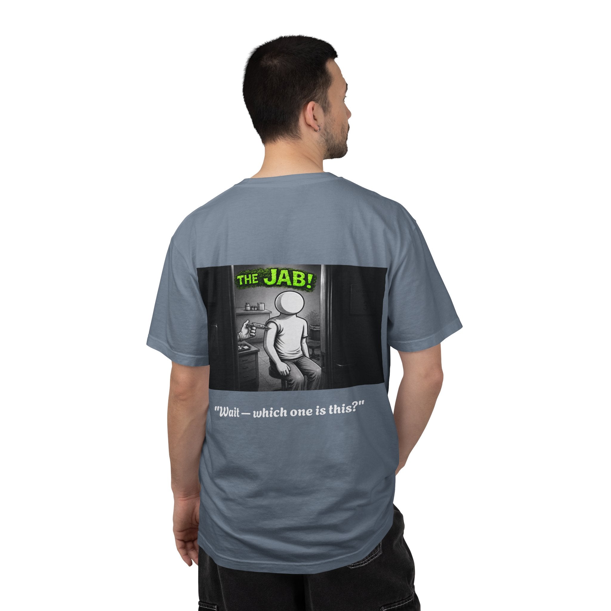 I Survived 2020 — S1:E3 "The Jab!" | Pandemic Edition Unisex Garment-Dyed T-shirt