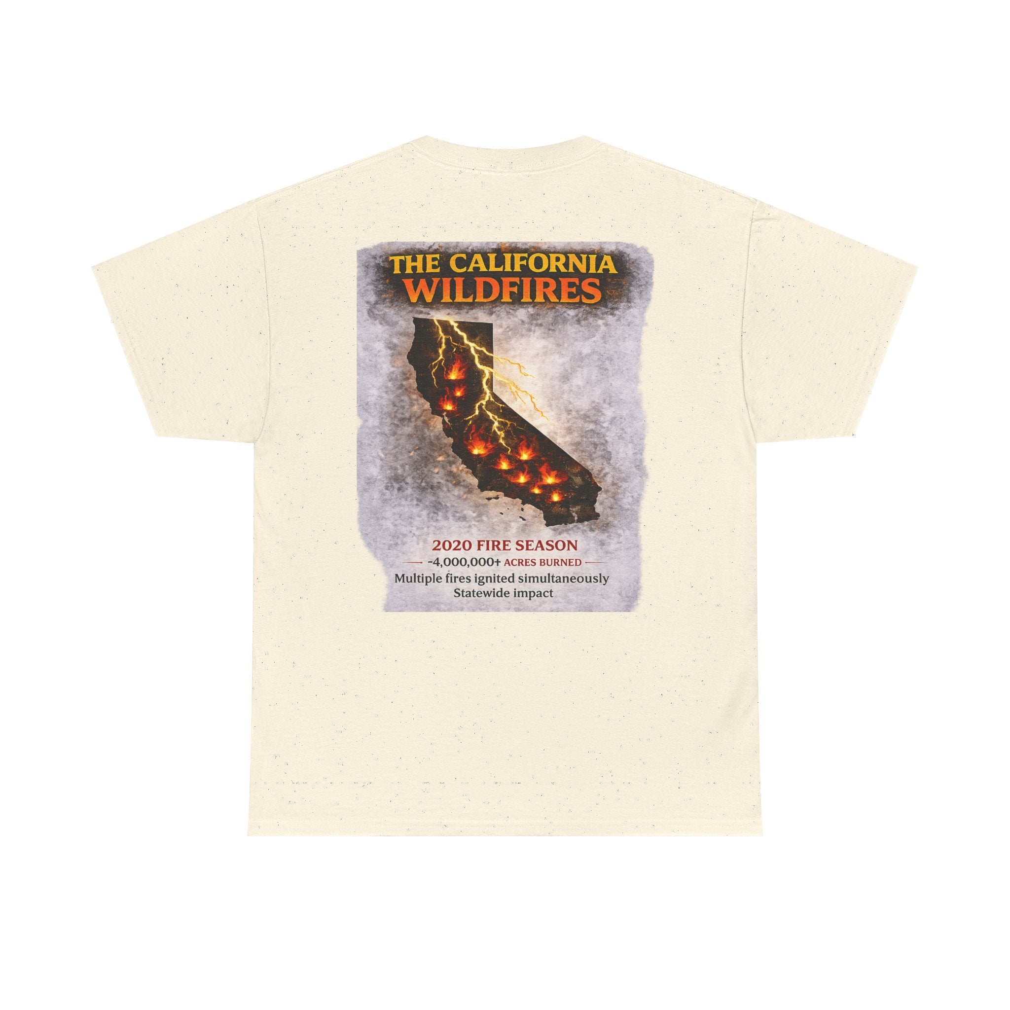 I Survived 2020 — Director's Cut S2:E3 "The California Wildfires" | Wildfire Edition Memorial Unisex Heavy Cotton Tee