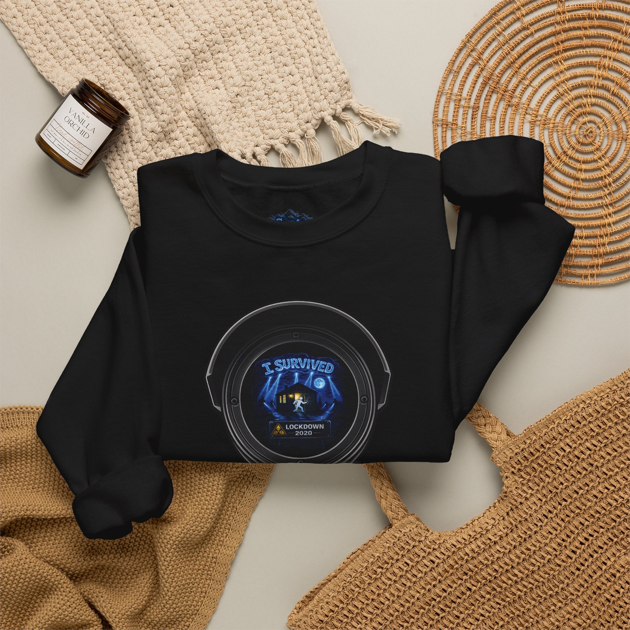 I Survived 2020 — LOCKDOWN S3:E2: Director's Cut Special Edition "Dating Under Lockdown" Unisex Heavy Blend™ Crewneck Sweatshirt