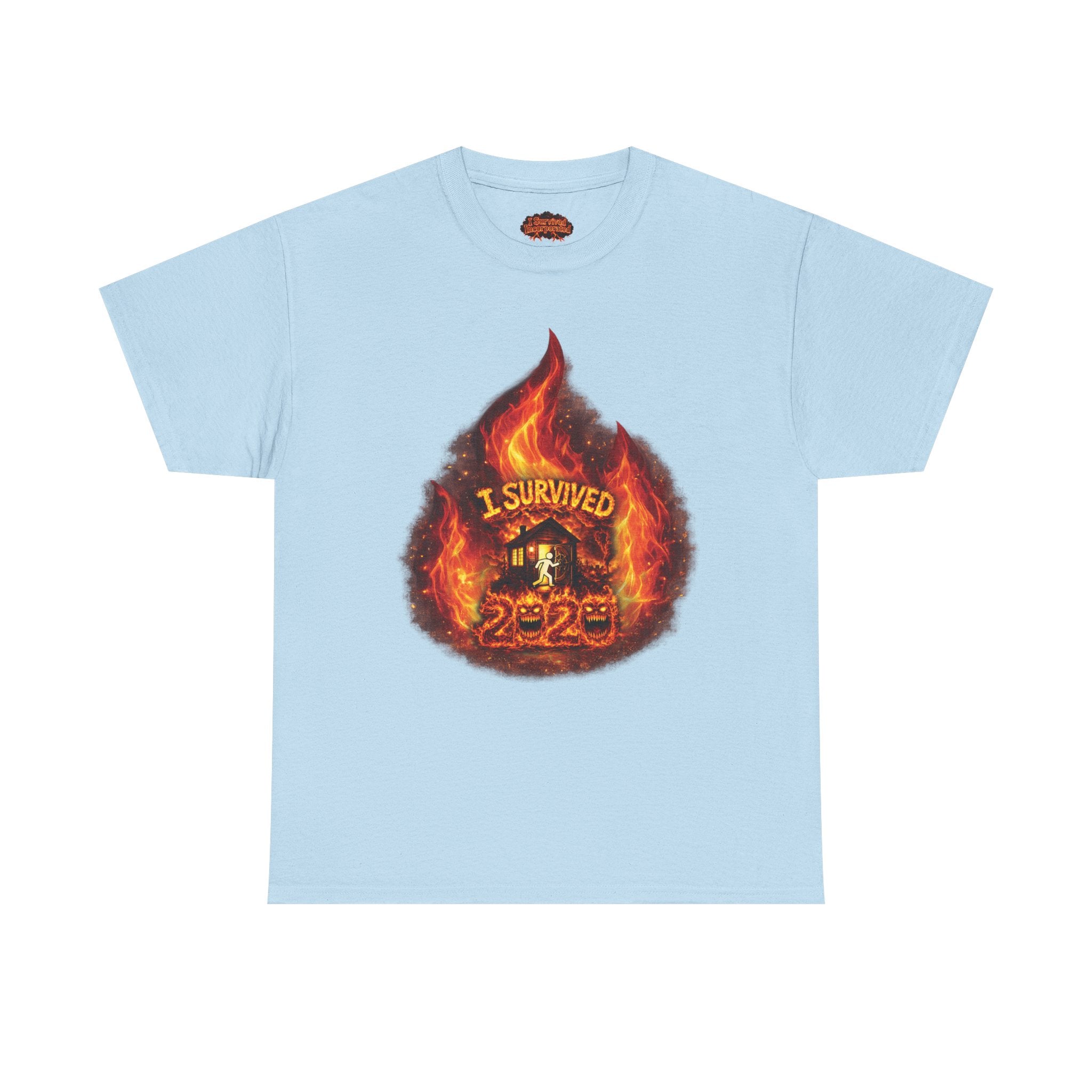I Survived 2020 — Director's Cut S2:E2 "The Bobcat Fire" | Wildfire Edition Memorial Unisex Heavy Cotton Tee