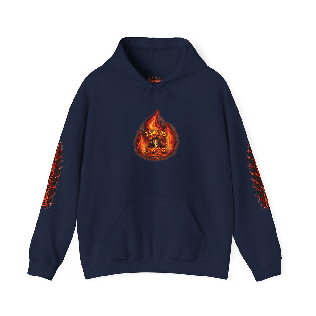 I Survived 2020 — WILDFIRES S2:E4: Director's Cut "Western U.S. Wildfire Season" Memorial Hoodie