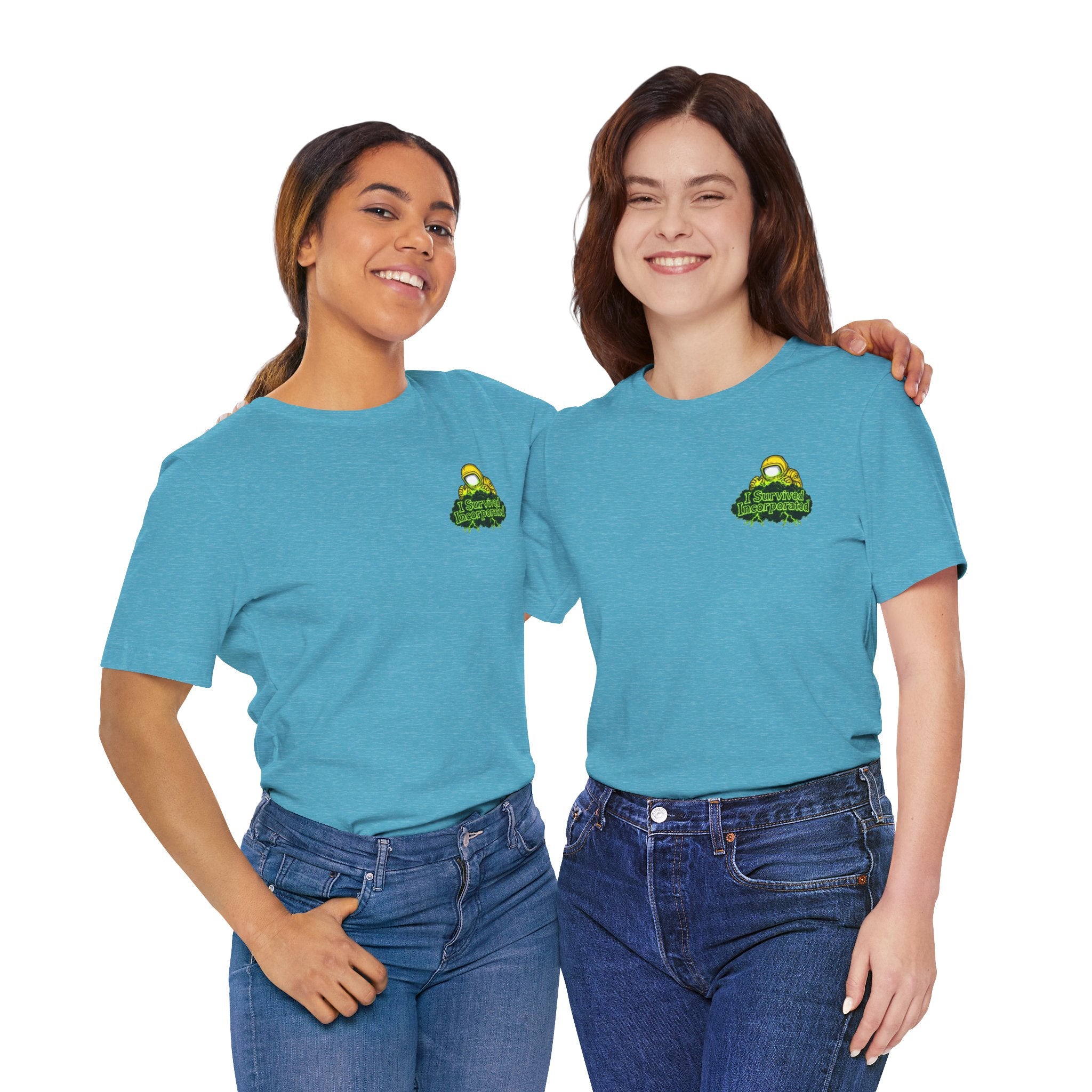 I Survived 2020 — "Please Stand By" Test Pattern Toxic Signal Tee Summer Premiere Unisex Jersey Short Sleeve Tee