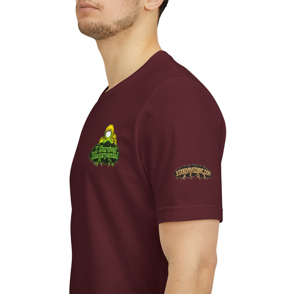 I Survived 2020 — "Please Stand By" Test Pattern Toxic Signal Tee Special Edition Summer Premiere Unisex Jersey Short Sleeve Tee