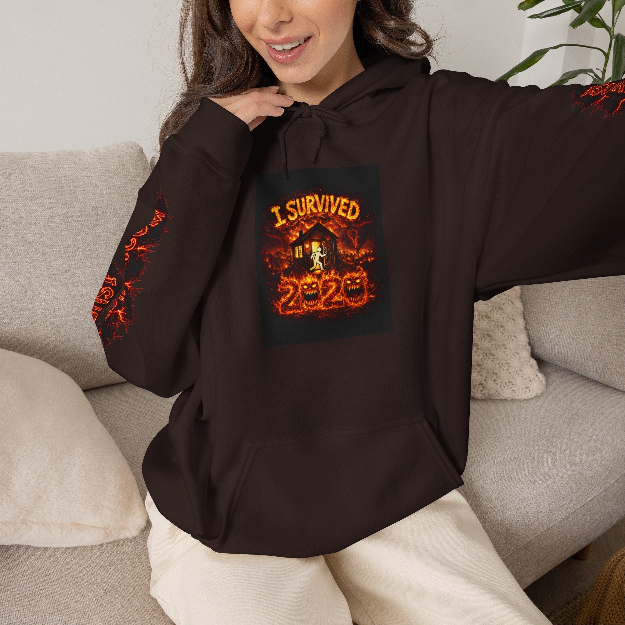 I Survived 2020 — WILDFIRES S2:E4: "Western U.S." Memorial Hoodie