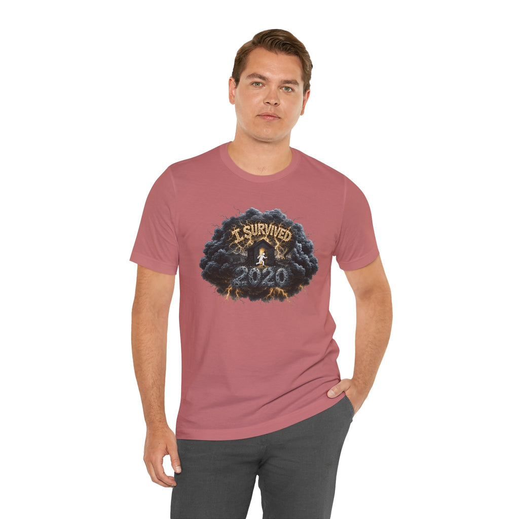 I Survived 2020 — Director's Cut Original Design Teaser Tee | Season 1 Premiere Drop Unisex Jersey Short Sleeve Tee