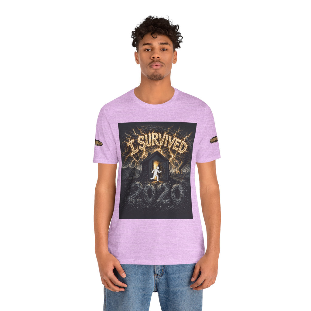 I Survived 2020 — Original Design Teaser Tee | Season 1 Premiere Drop Unisex Jersey Short Sleeve Tee