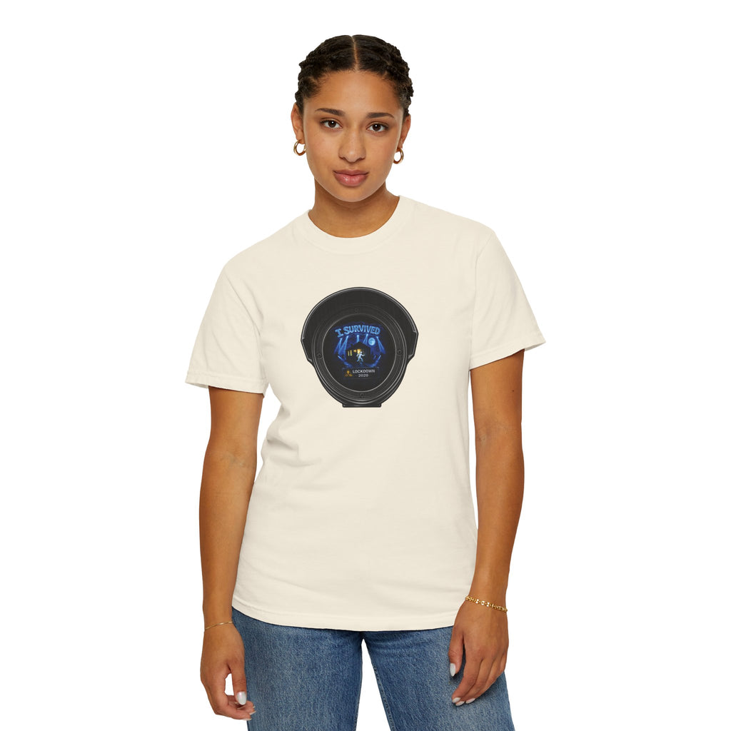 I Survived 2020 —  LOCKDOWN S3:E2: Director's Cut "Dating Under Lockdown" Unisex Garment-Dyed T-shirt