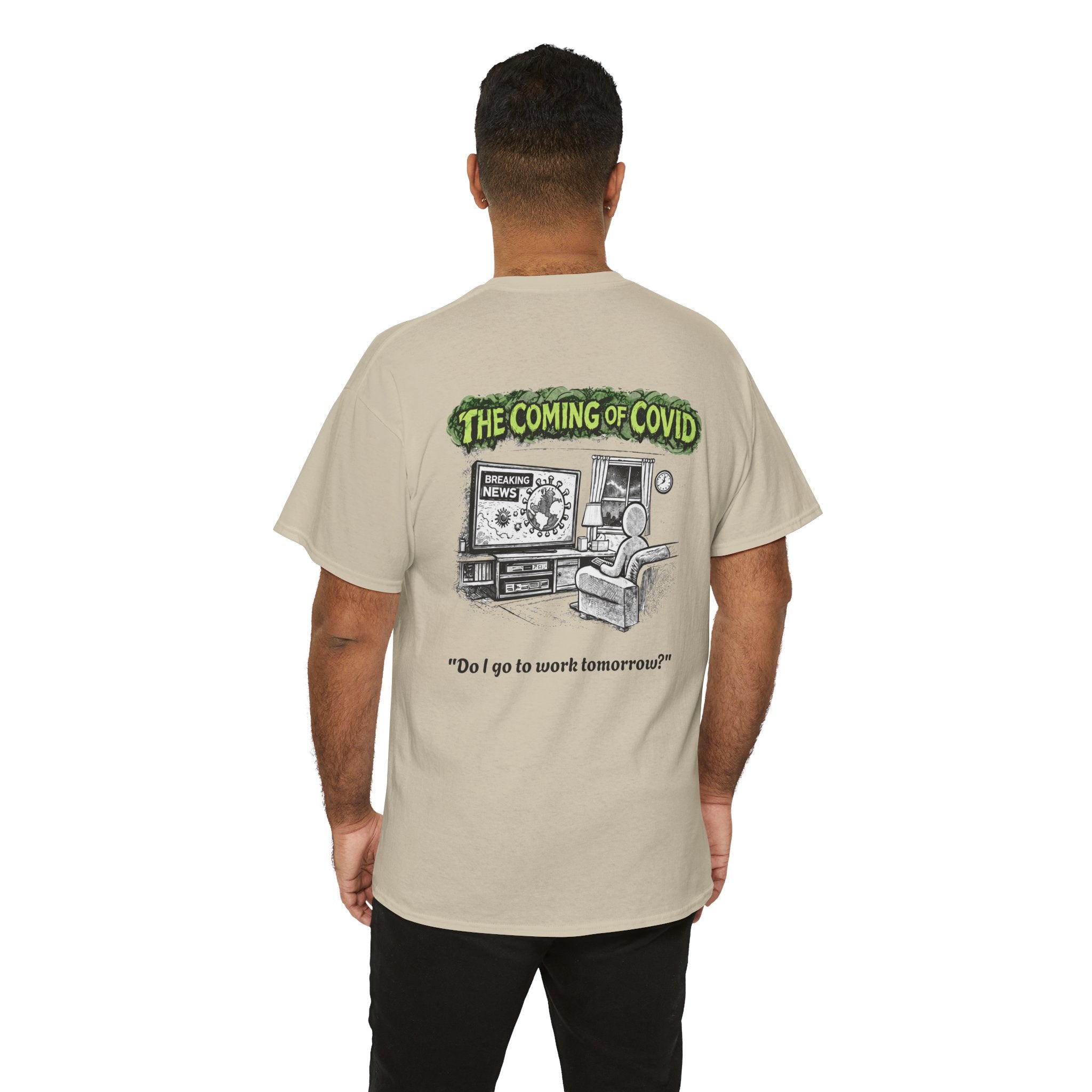 I Survived 2020 — Director's Cut S1:E2 "The Coming of COVID" | Pandemic Edition Unisex Heavy Cotton Tee