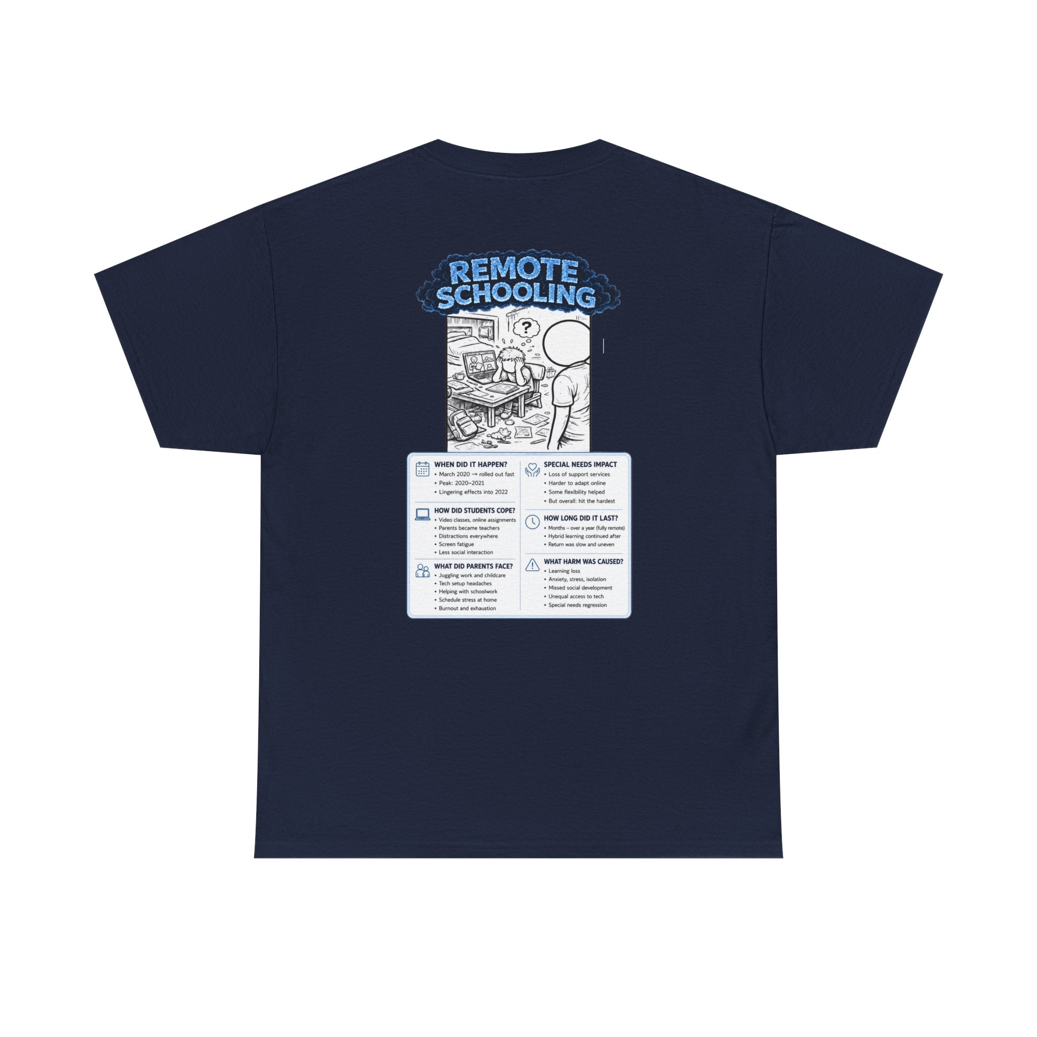 I Survived 2020 — LOCKDOWN S3:E3: Director's Cut "Remote Schooling" Documentary Tee