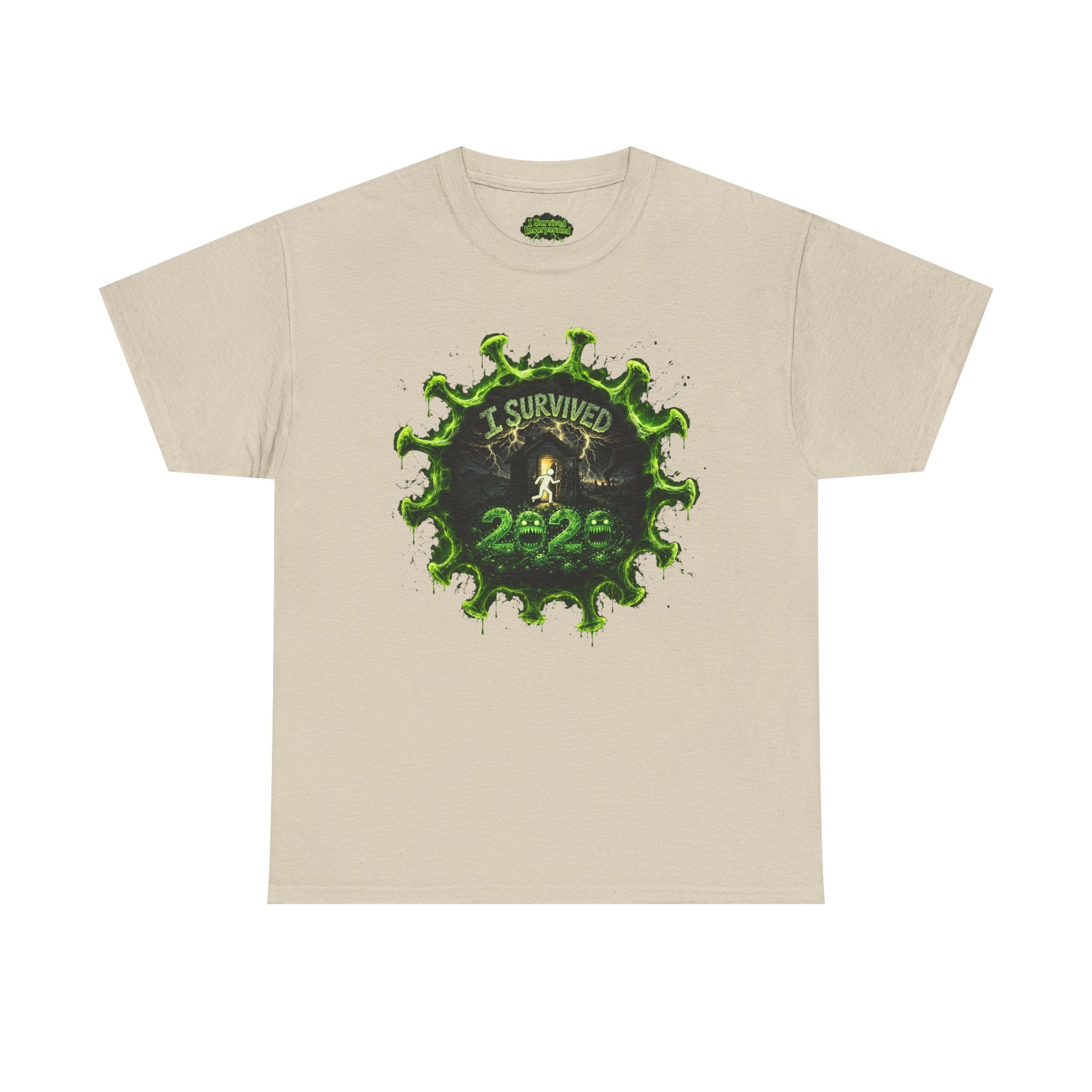 I Survived 2020 — Director's Cut S1:E5 "Delivery Doomsday" | Pandemic Edition Unisex Heavy Cotton Tee
