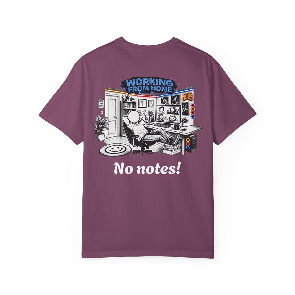 I Survived 2020 — LOCKDOWN S3:E4: "Working From Home" Unisex Garment-Dyed T-shirt