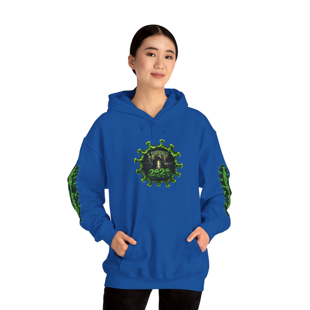 I Survived 2020 — Director's Cut S1:E4 "Mask Madness Mayhem Moment" | Pandemic Edition Hoodie Sweatshirt