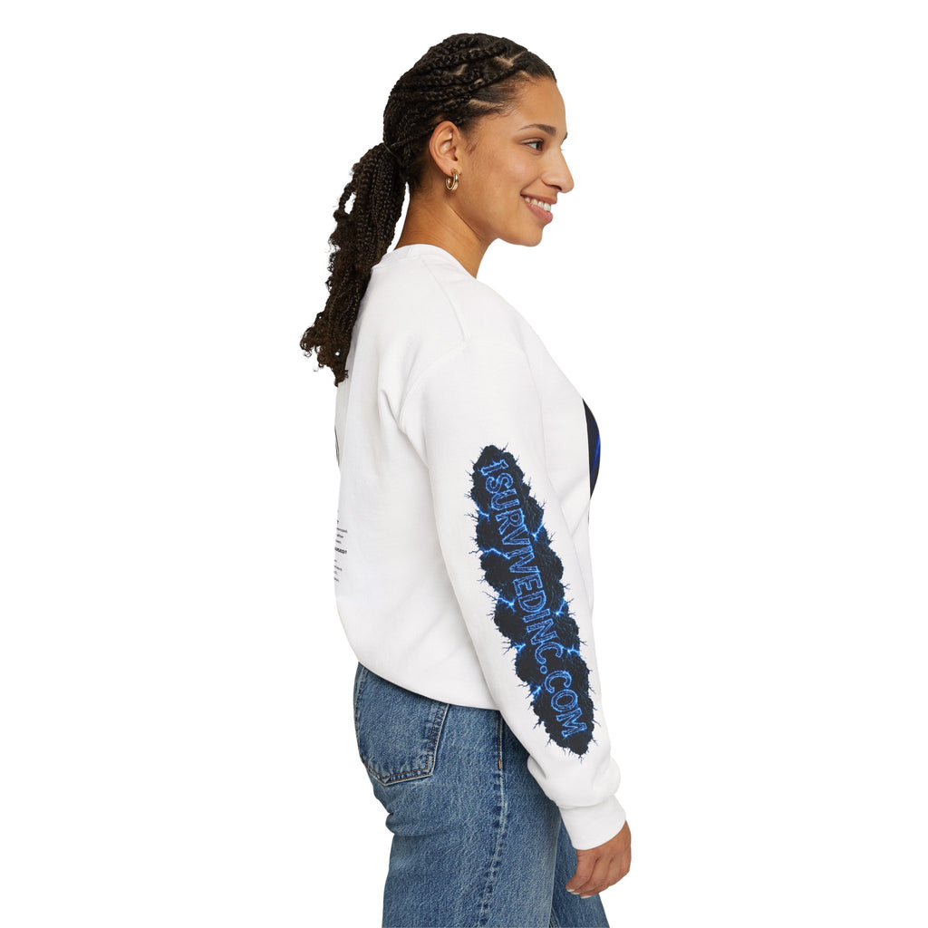 I Survived 2020 — S3:E3 "Remote Schooling" | Lockdown Edition Documentary Unisex Heavy Blend™ Crewneck Sweatshirt