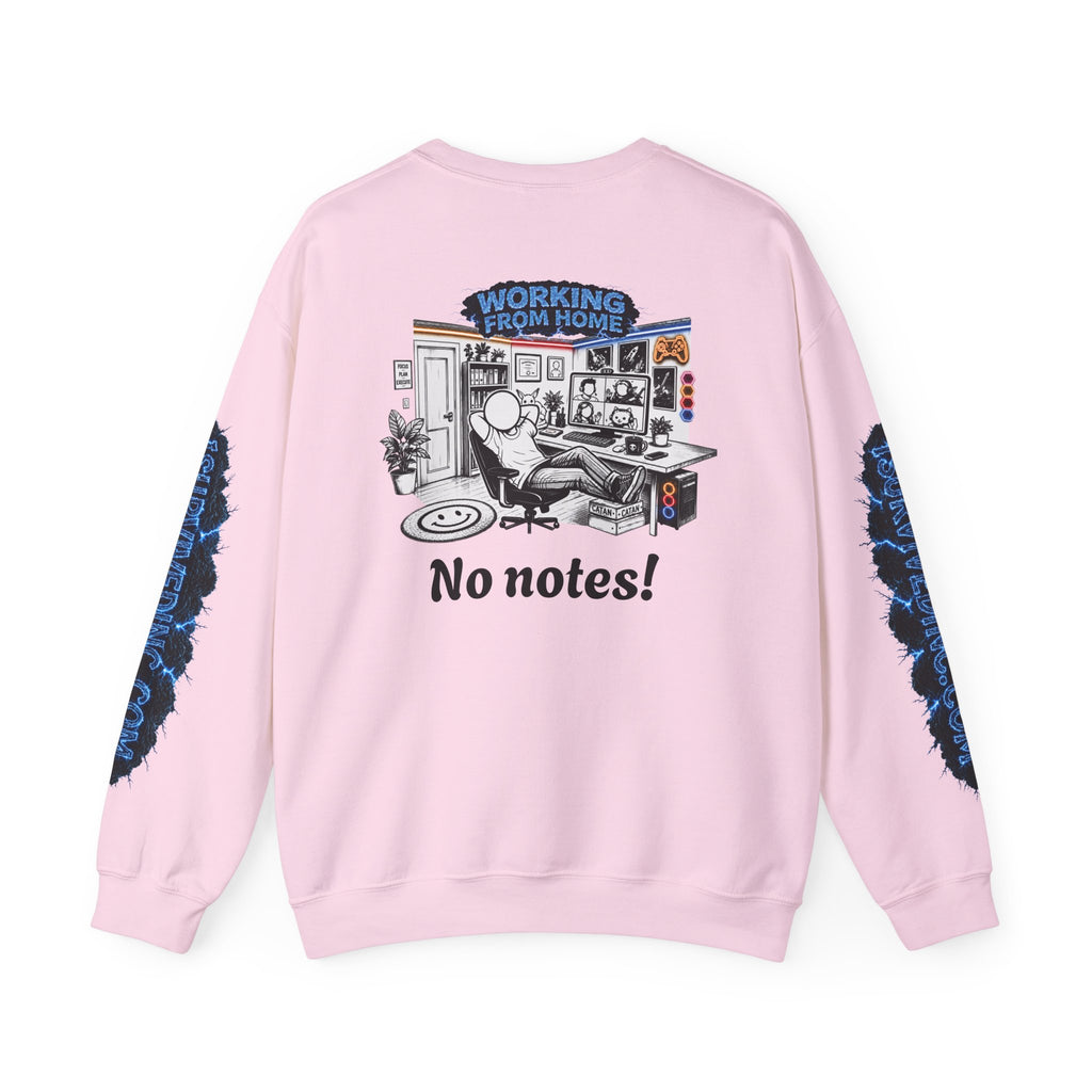 I Survived 2020 — LOCKDOWN S3:E4: "Working From Home" Unisex Heavy Blend™ Crewneck Sweatshirt