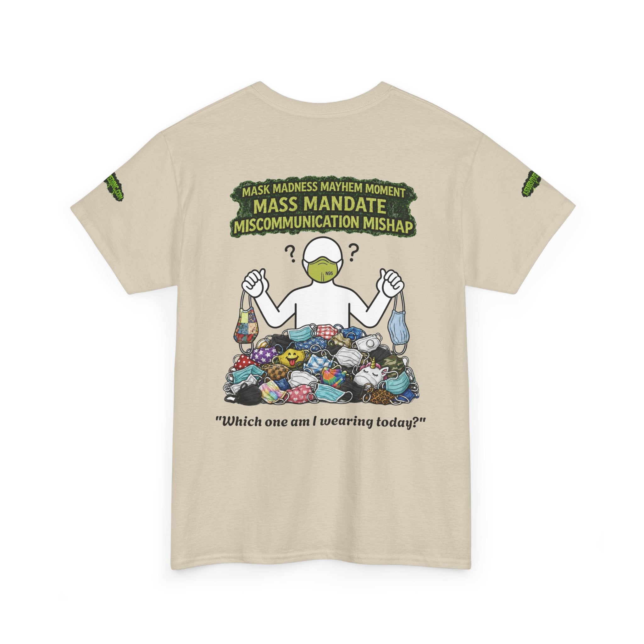 I Survived 2020 — Director's Cut S1:E4 "Mask Madness Mayhem Moment" | Pandemic Edition Unisex Heavy Cotton Tee (SPECIAL EDITION)