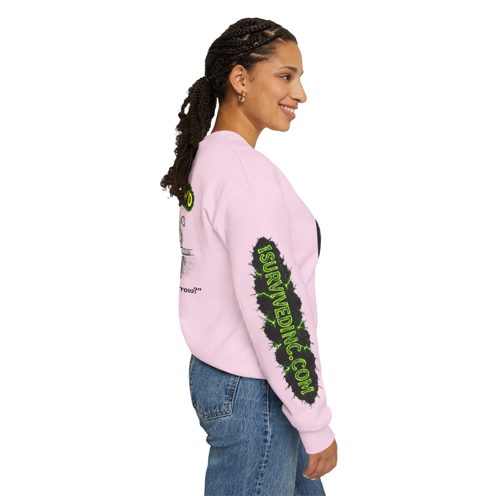 I Survived 2020 — PANDEMIC S1:E2: "The Coming of COVID" Unisex Heavy Blend™ Crewneck Sweatshirt