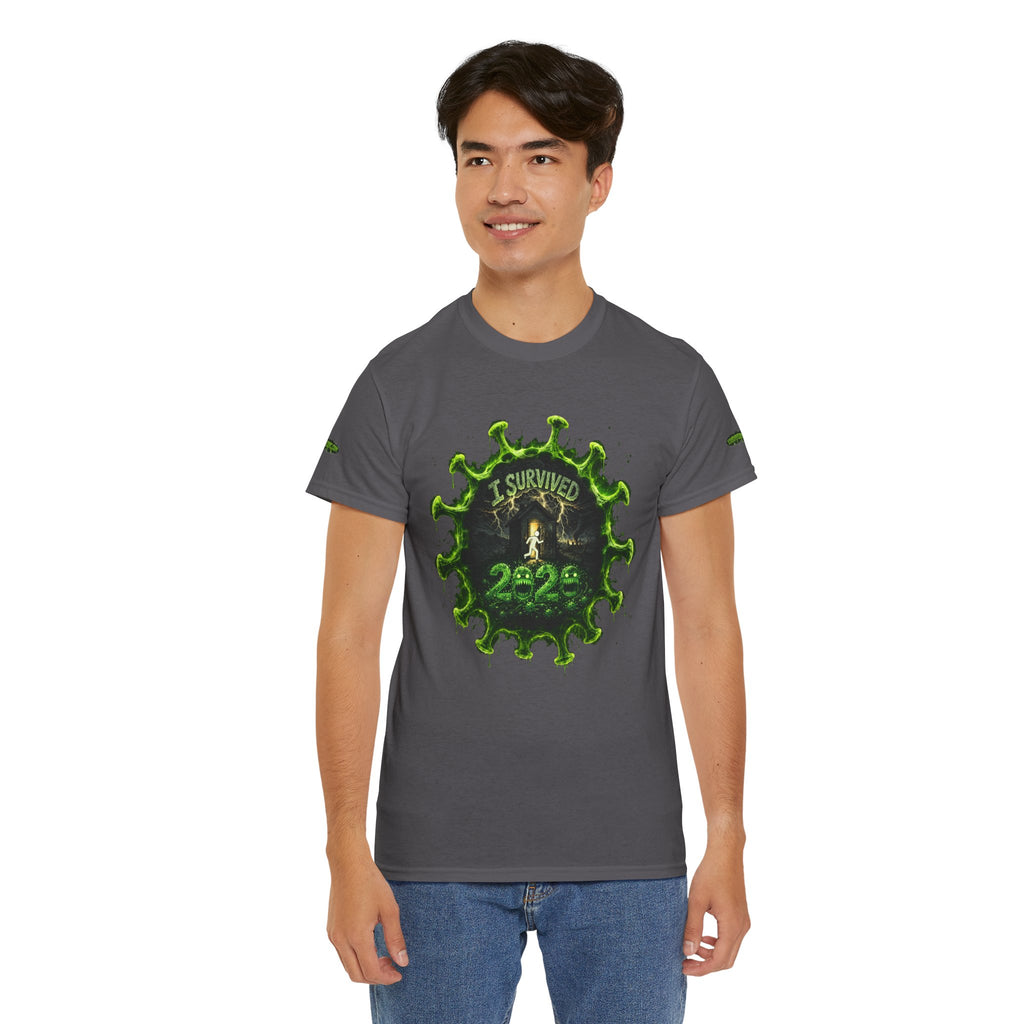 I Survived 2020 — Director's Cut S1:E1 "COVID-19: The Coronavirus" | Pandemic Edition Unisex Heavy Cotton Tee (SPECIAL EDITION)