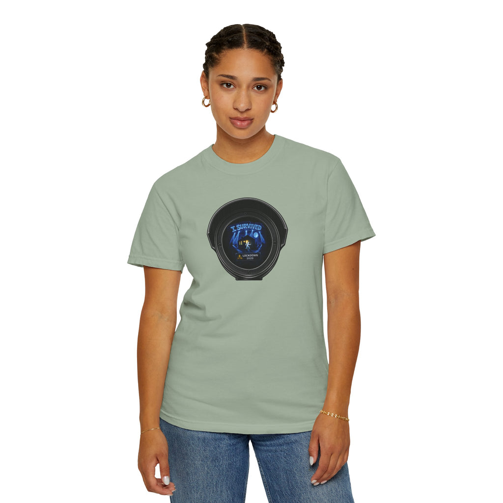 I Survived 2020 —  LOCKDOWN S3:E2: Director's Cut "Dating Under Lockdown" Unisex Garment-Dyed T-shirt