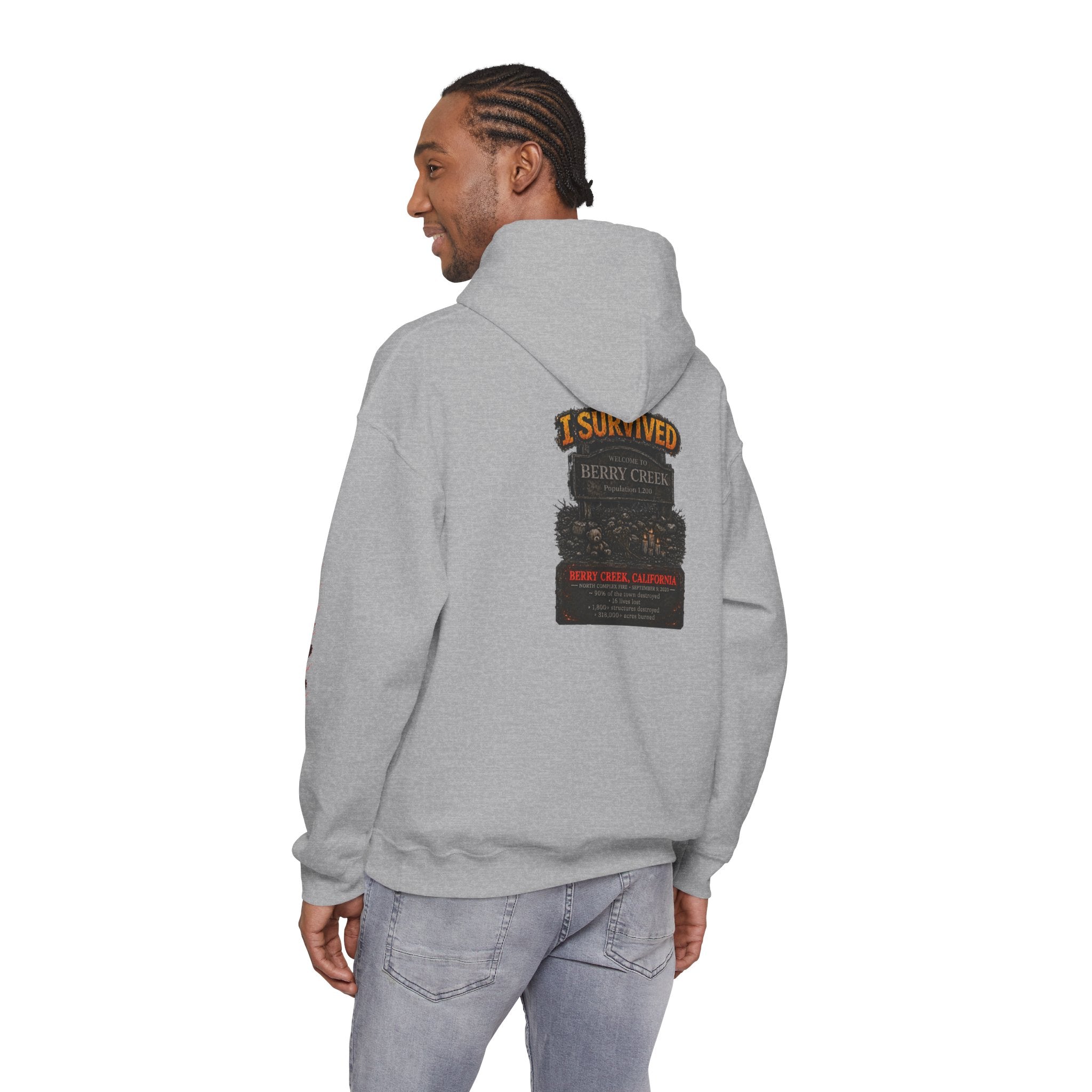 I Survived 2020 — Director's Cut S2:E1 "Berry Creek" | Wildfire Edition Memorial Hoodie Sweatshirt