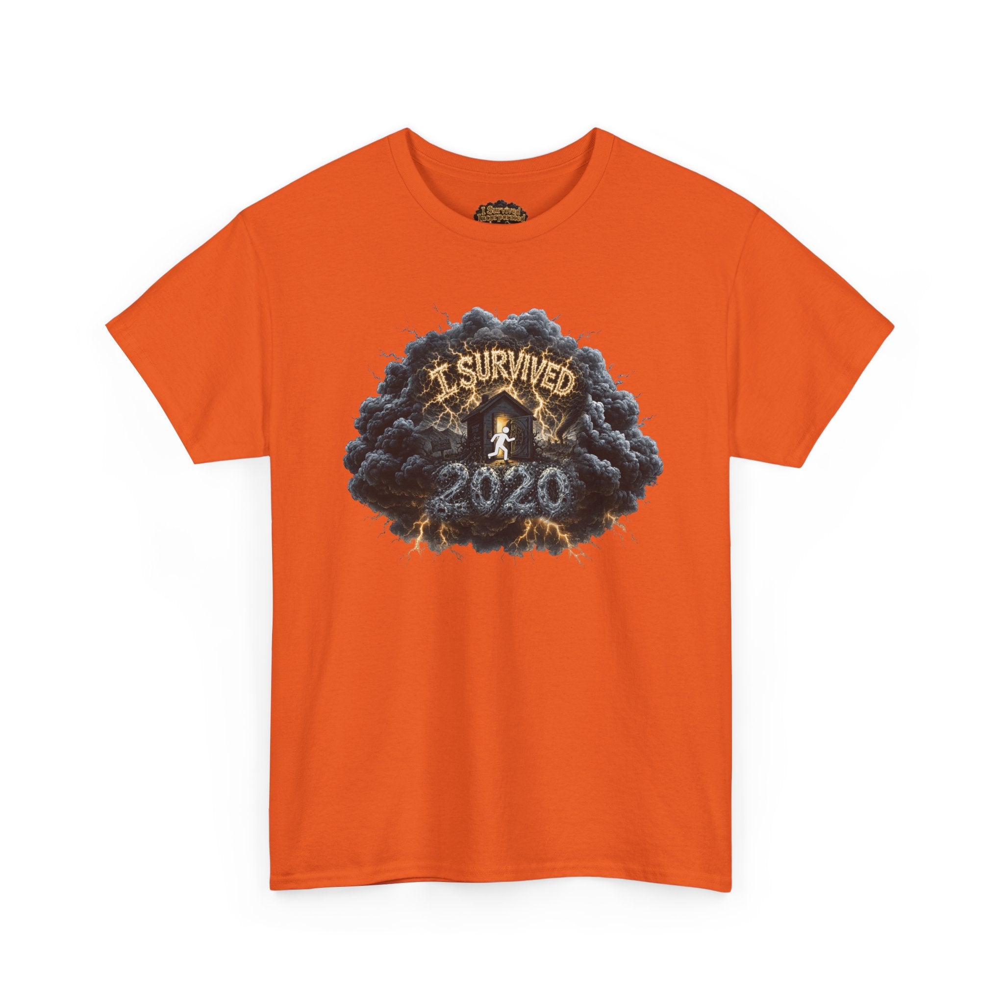 I Survived 2020 —  Deriector's Cut Original Design Teaser Tee | Season 1 Premiere Drop Unisex Heavy Cotton Tee