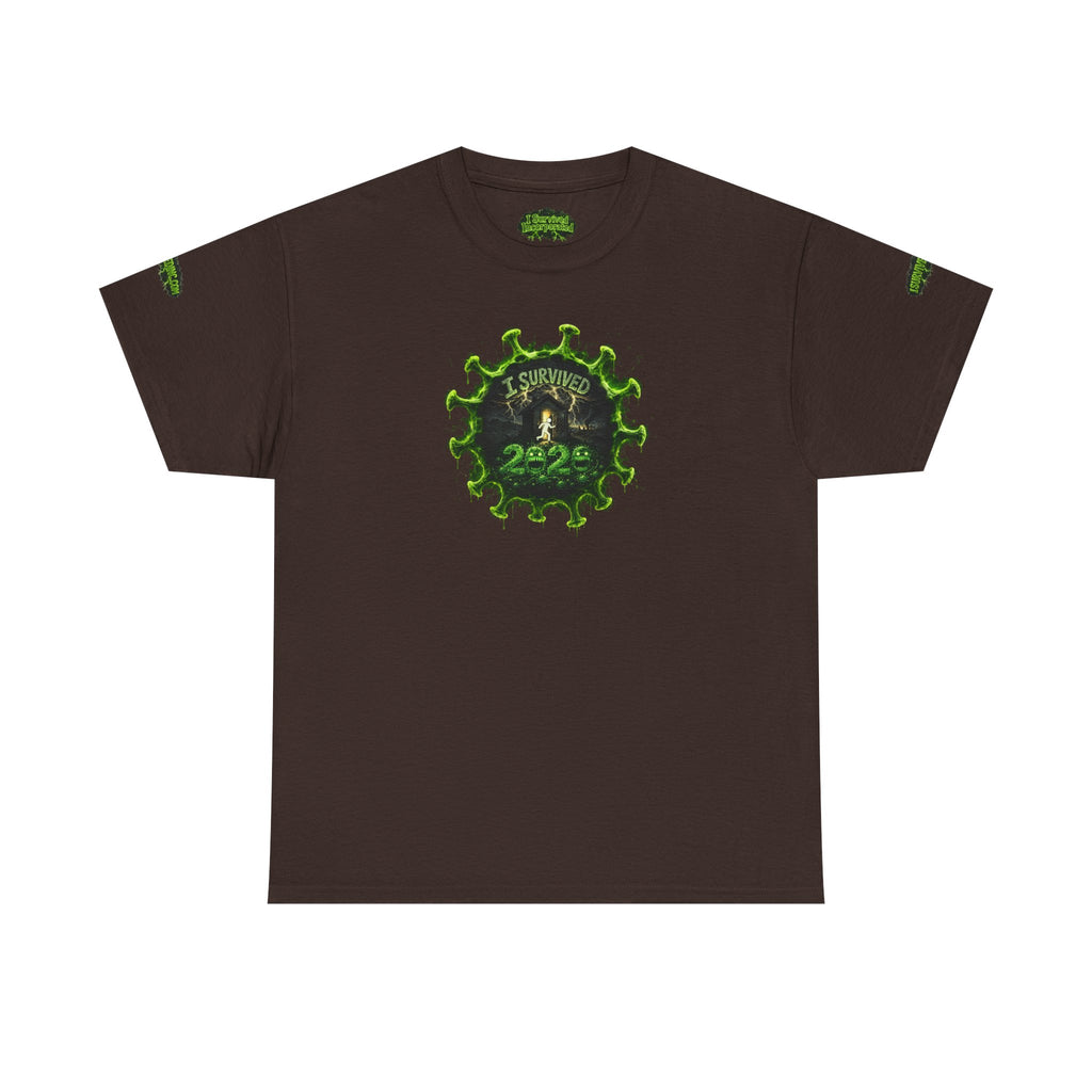 I Survived 2020 — PANDEMIC S1:E3: Director's Cut Special Edition "The Jab!" Unisex Heavy Cotton Tee