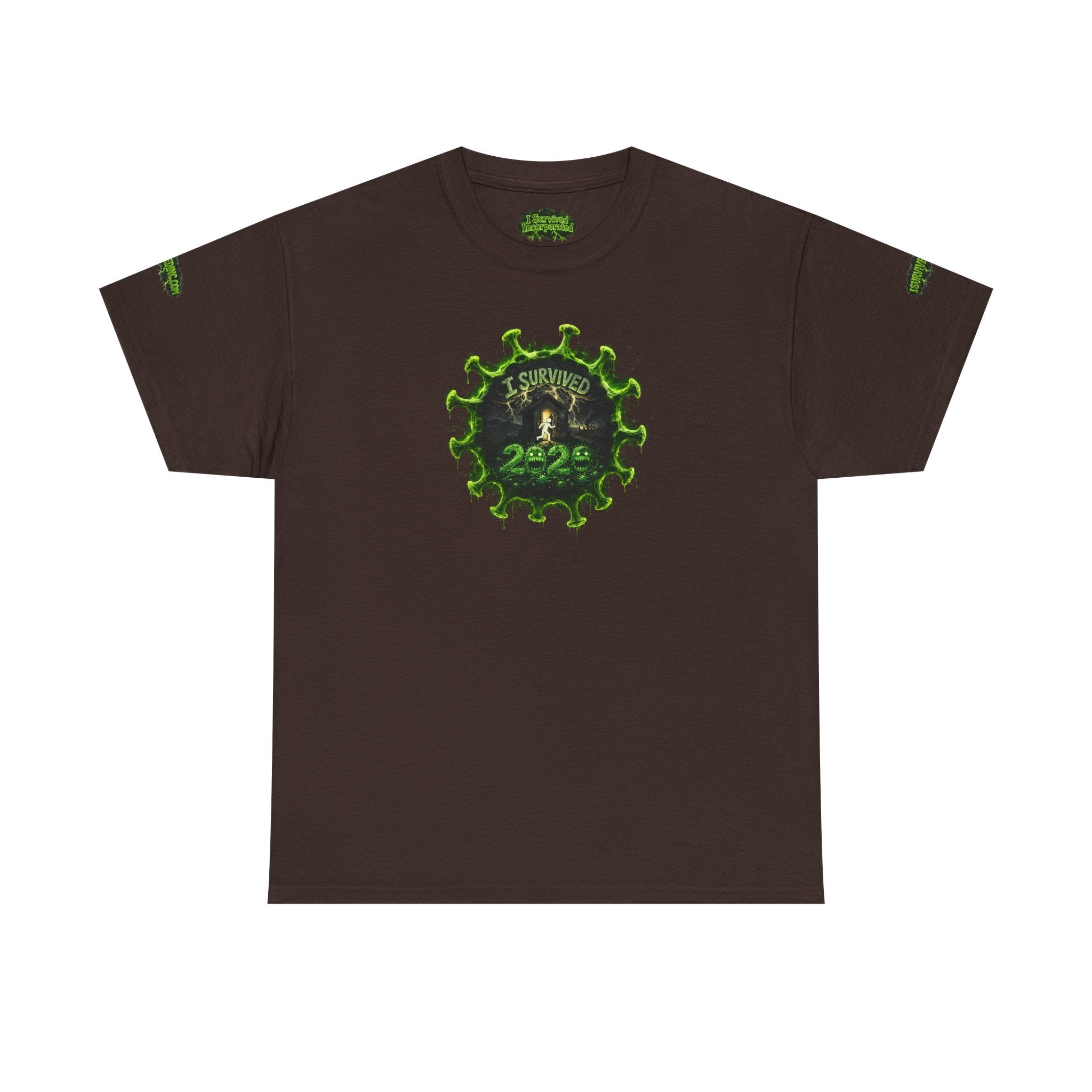 I Survived 2020 — PANDEMIC S1:E3: Director's Cut Special Edition "The Jab!" Unisex Heavy Cotton Tee