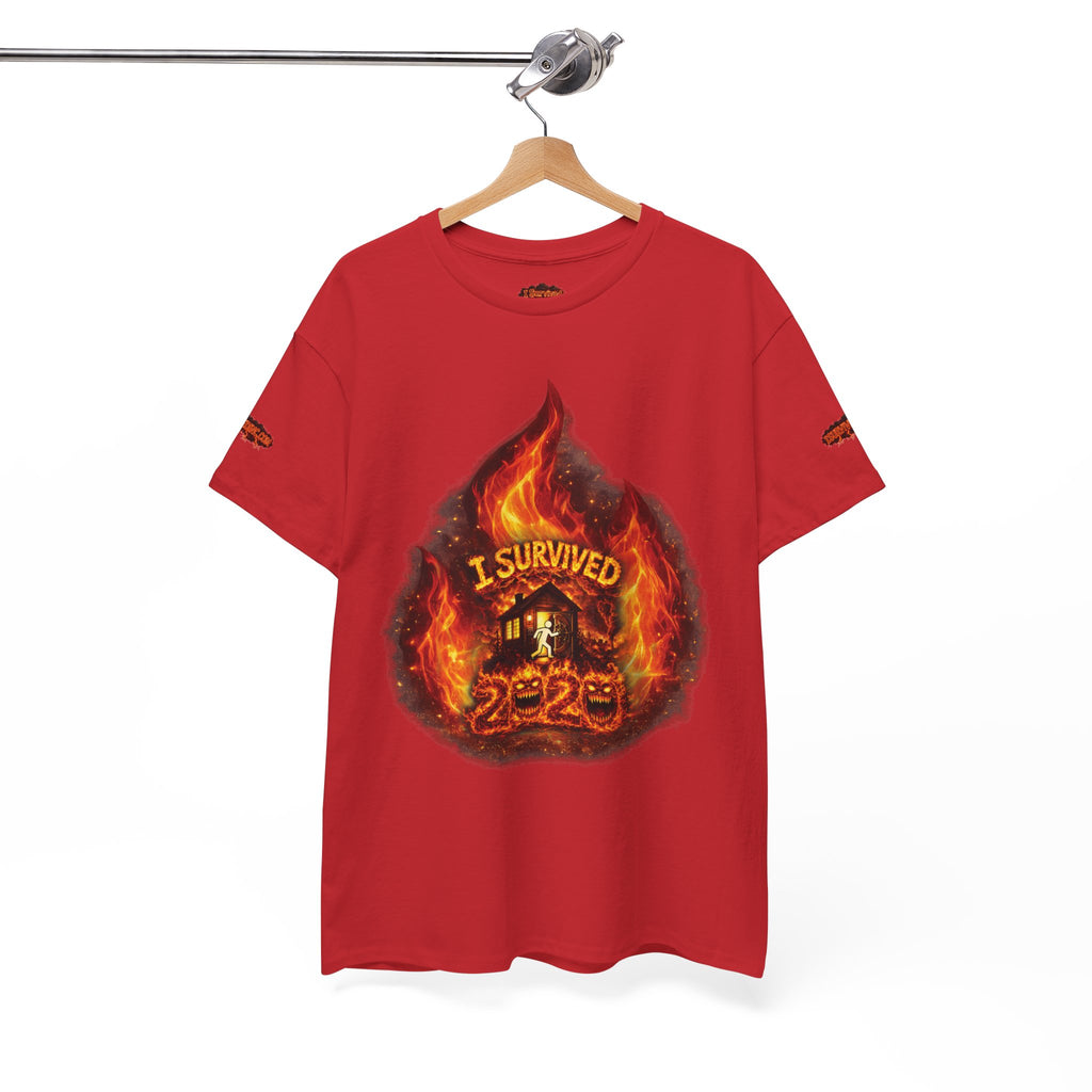 I Survived 2020 — Director's Cut S2:E1 "Berry Creek" | Wildfire Edition Memorial Unisex Heavy Cotton Tee (SPECIAL EDITION)