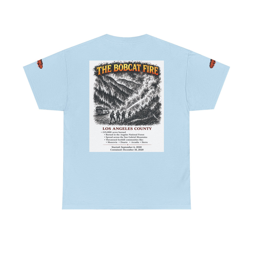 I Survived 2020 — S2:E2 "The Bobcat Fire" | Wildfire Edition Memorial Unisex Heavy Cotton Tee (SPECIAL EDITION)
