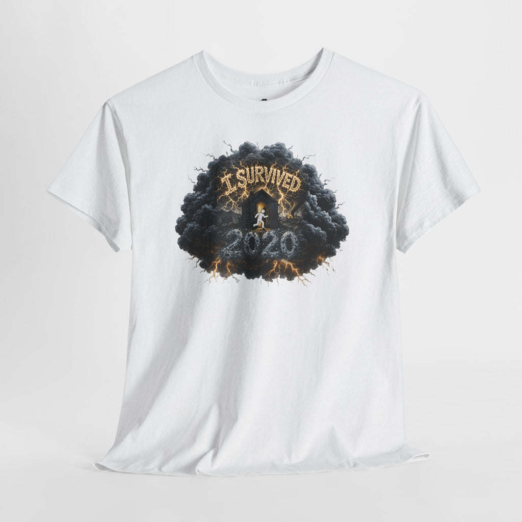 I Survived 2020 — Director's Cut Original Design Teaser Tee | Season 1 Premiere Drop Unisex Heavy Cotton Tee