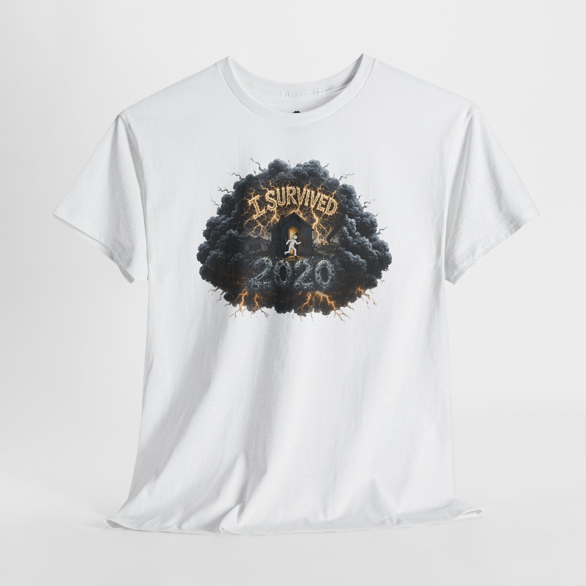 I Survived 2020 — Director's Cut Original Design Teaser Tee | Season 1 Premiere Drop Unisex Heavy Cotton Tee
