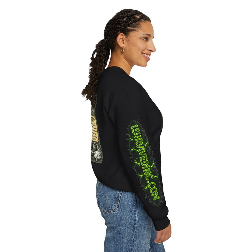 I Survived 2020 — PANDEMIC S1:E1: "COVID-19: The Coronavirus" Unisex Heavy Blend™ Crewneck Sweatshirt