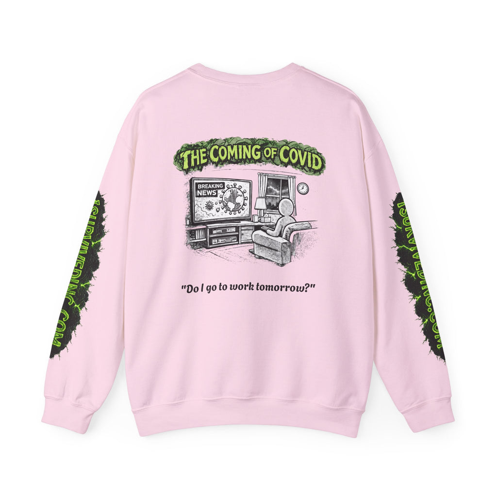 I Survived 2020 — S1:E2 "The Coming of COVID" | Pandemic Edition Unisex Heavy Blend™ Crewneck Sweatshirt
