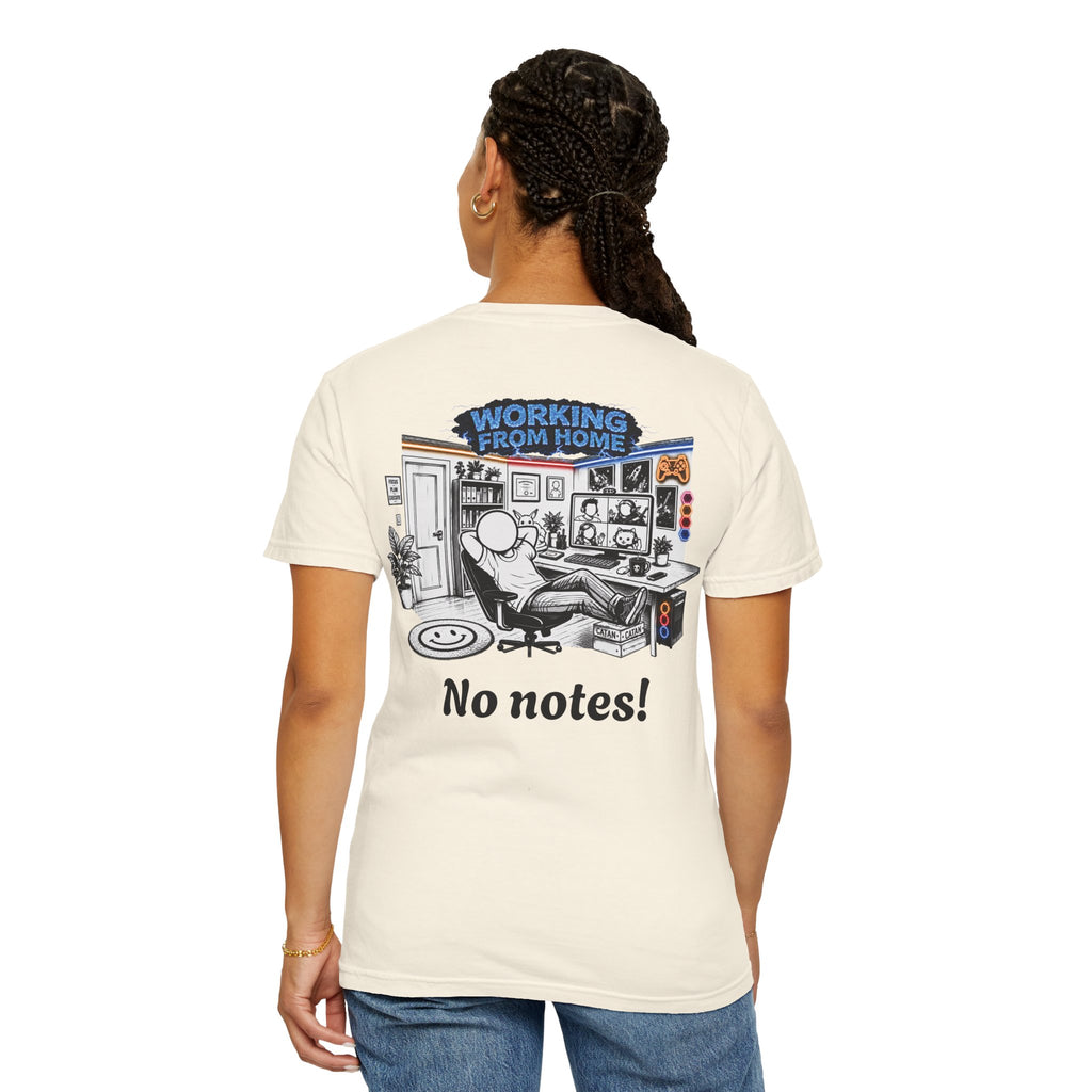I Survived 2020 — LOCKDOWN S3:E4: "Working From Home" Unisex Garment-Dyed T-shirt