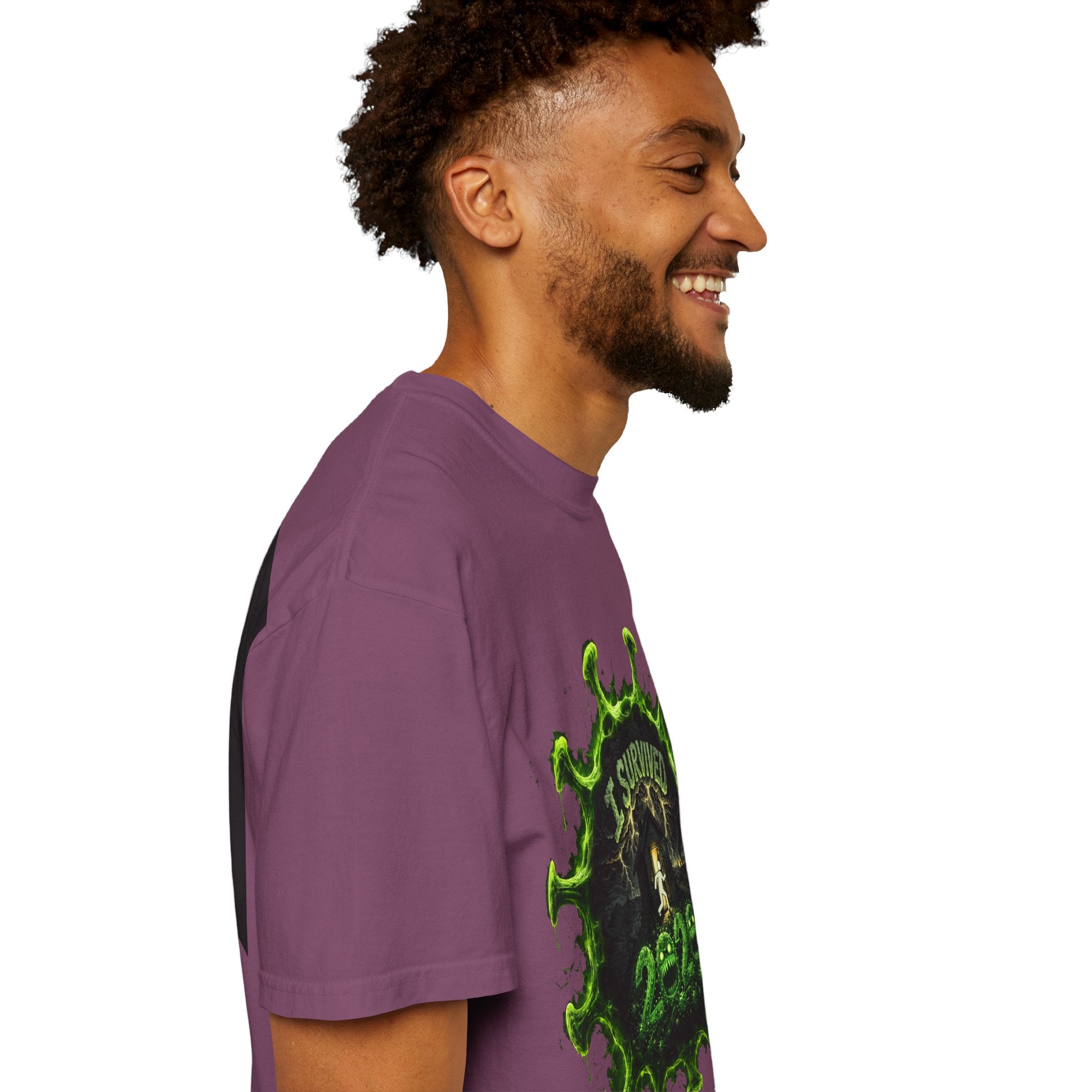 I Survived 2020 — Director's Cut S1:E3 "The Jab!" | Pandemic Edition Unisex Garment-Dyed T-shirt