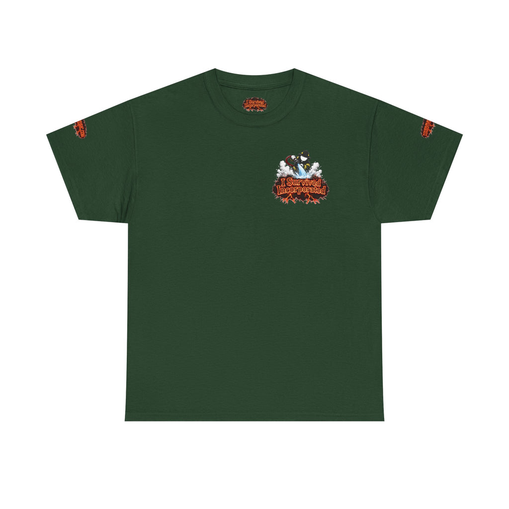 I Survived 2020 — "Please Stand By" Test Pattern Tee Wildfire Signal Special Edition Summer Premiere Unisex Heavy Cotton Tee