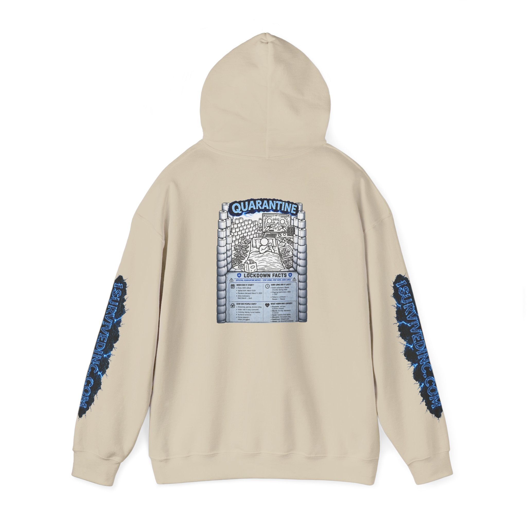 I Survived 2020 — LOCKDOWN S3:E1: "Quarantine" Hoodie