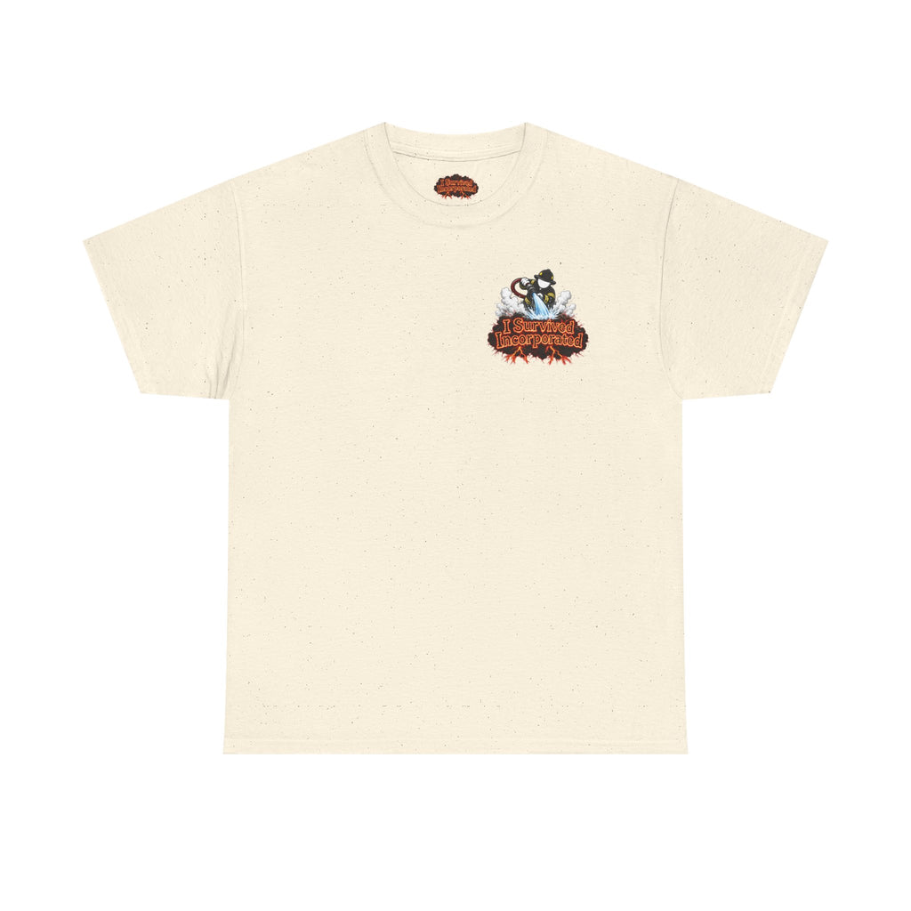 I Survived 2020 — "Please Stand By" Test Pattern Tee Wildfire Signal Edition Summer Premiere Unisex Heavy Cotton Tee