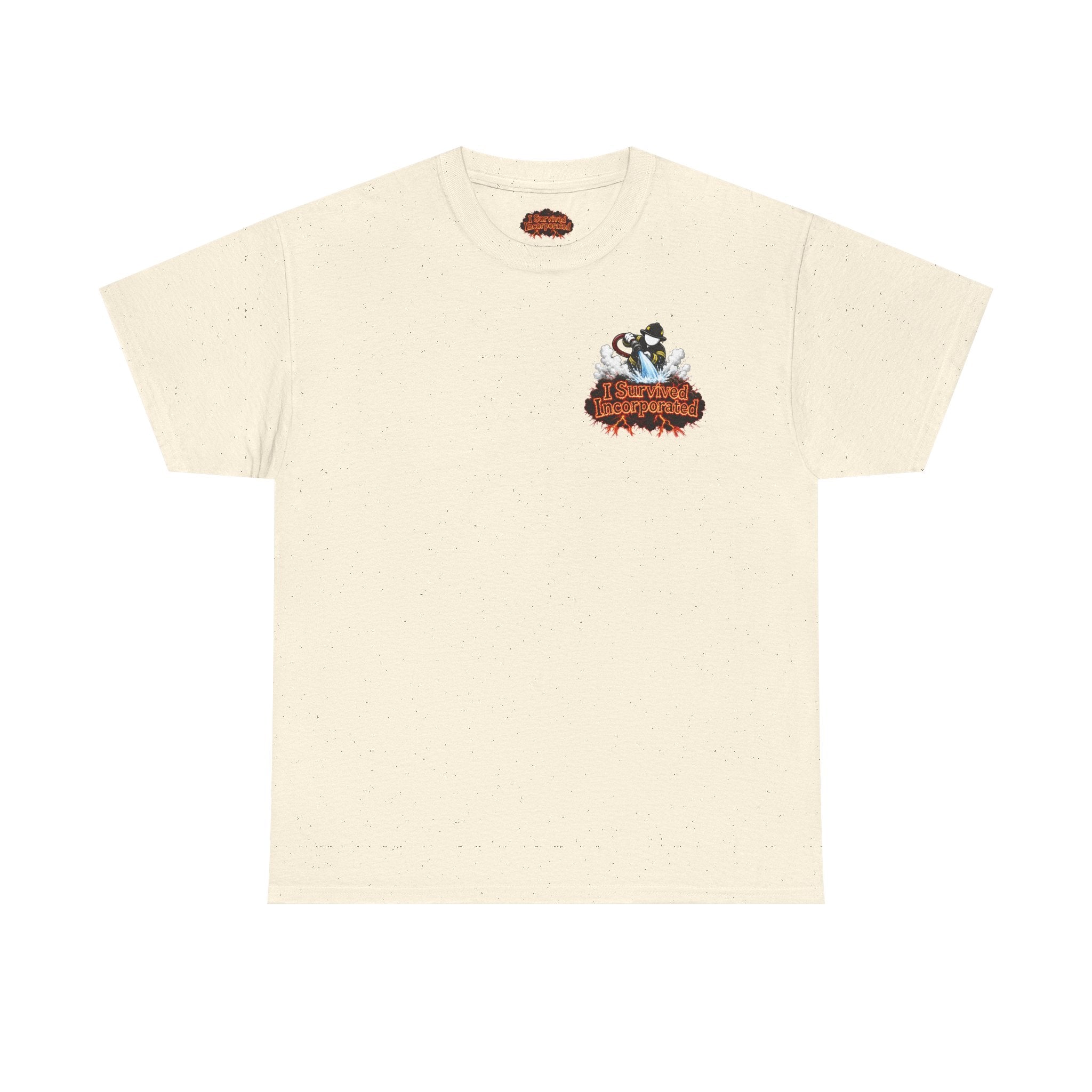 I Survived 2020 — "Please Stand By" Test Pattern Tee Wildfire Signal Edition Summer Premiere Unisex Heavy Cotton Tee