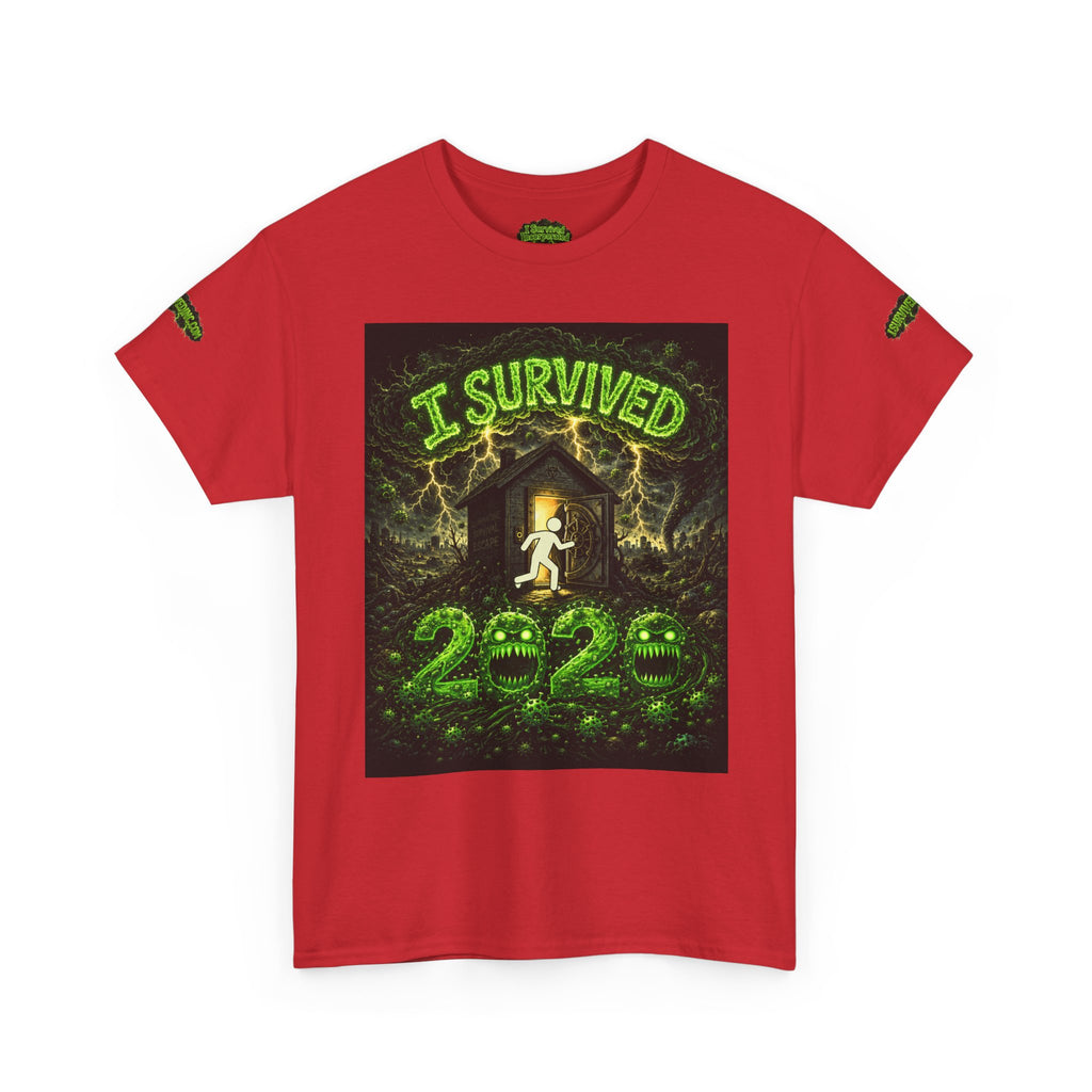 I Survived 2020 — S1:E4 "Mask Madness Mayhem Moment" | Pandemic Edition Unisex Heavy Cotton Tee (SPECIAL EDITION)