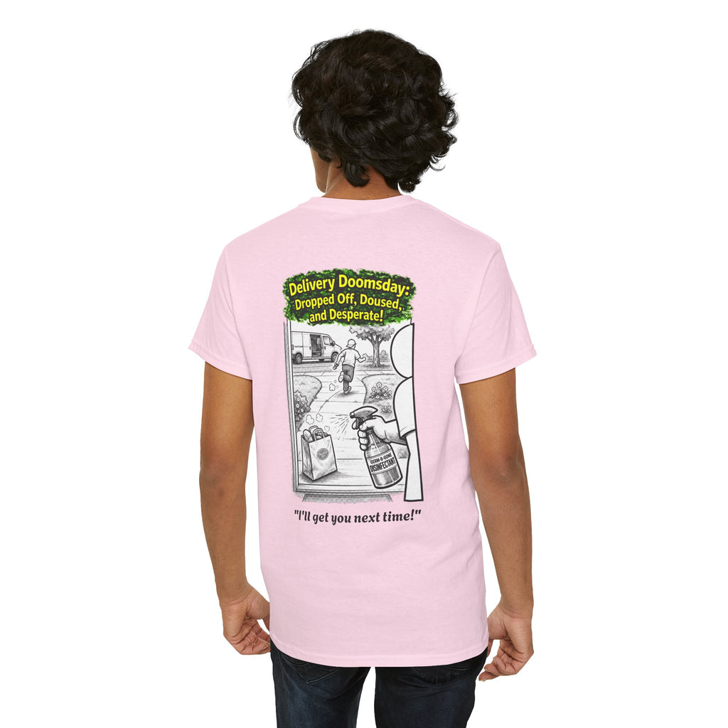I Survived 2020 —  PANDEMIC S1:E5: Director's Cut "Delivery Doomsday" Unisex Heavy Cotton Tee