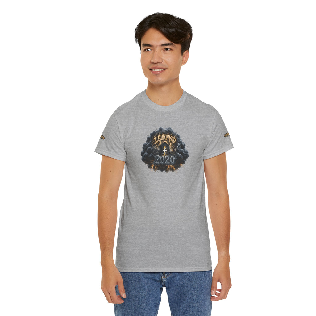 I Survived 2020 — Original PILOT Design: Director's Cut Special Edition Unisex Heavy Cotton Tee