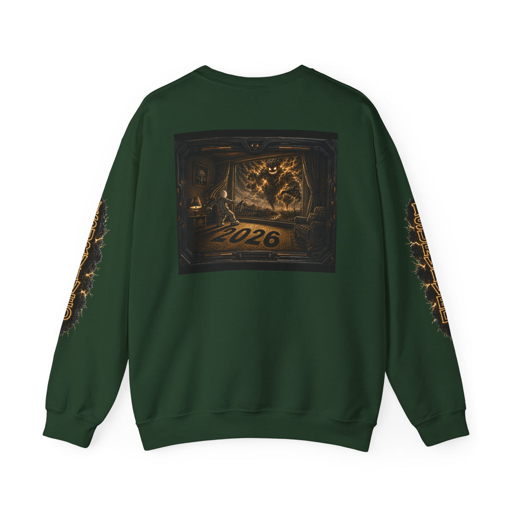 I Survived 2020 — Director's Cut Original Design Teaser Tee | Season 1 Premiere Drop Unisex Heavy Blend™ Crewneck Sweatshirt (SPECIAL EDITION)