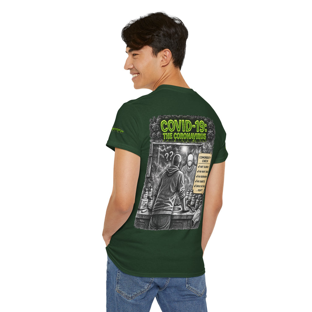 I Survived 2020 — Director's Cut S1:E1 "COVID-19: The Coronavirus" | Pandemic Edition Unisex Heavy Cotton Tee (SPECIAL EDITION)