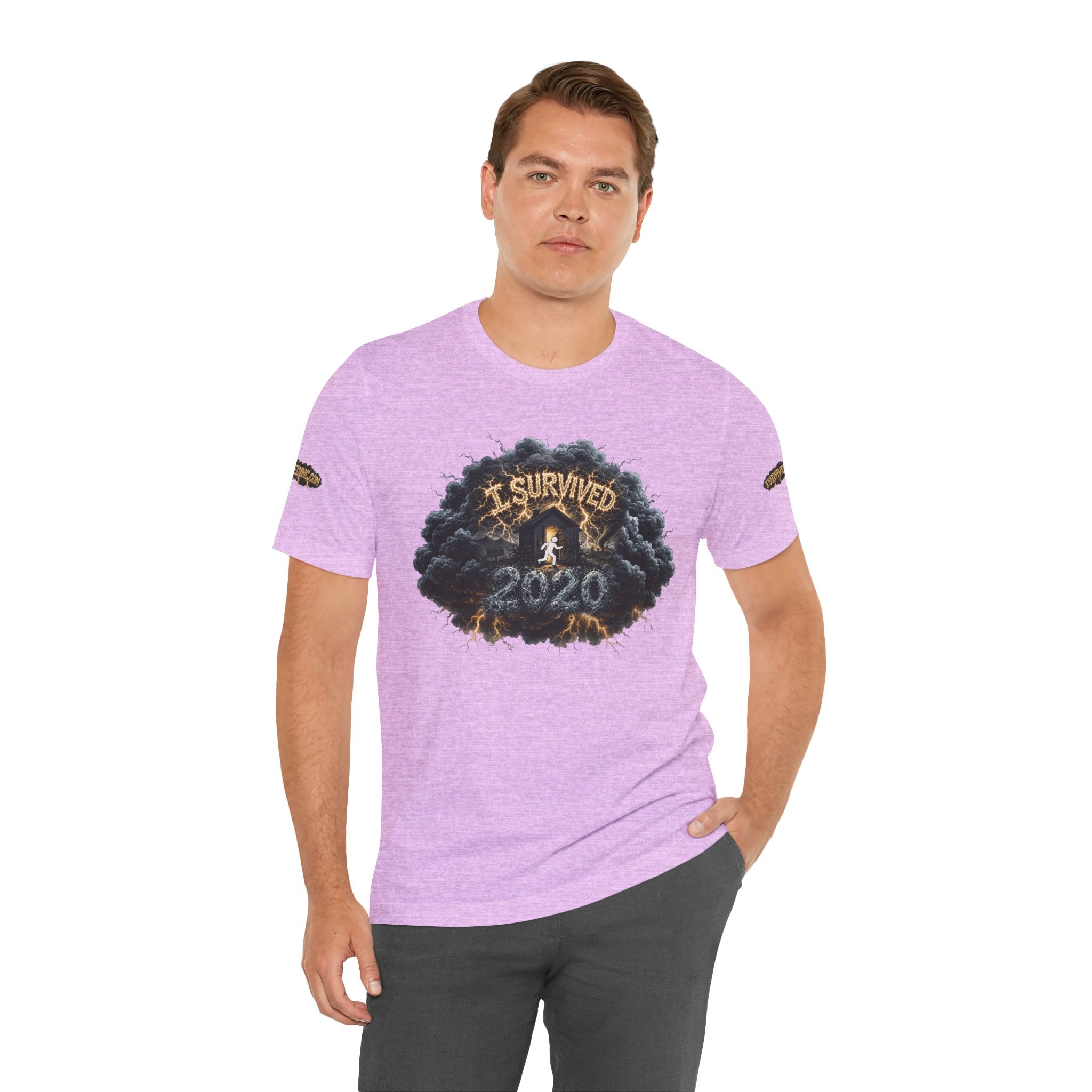 I Survived 2020 — Director's Cut Original Design Teaser Tee | Season 1 Premiere Drop Unisex Jersey Short Sleeve Tee