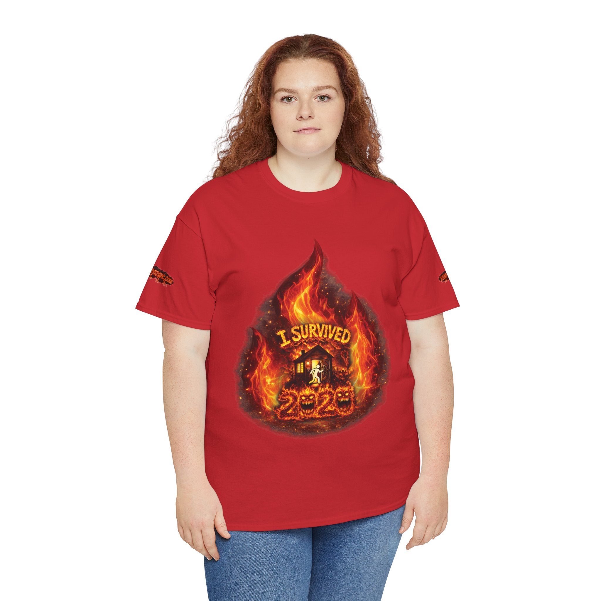 I Survived 2020 — Director's Cut S2:E4 "Western U.S. Wildfire Season" | Mid-Season Finale Pt. 1 | Wildfire Edition Memorial Unisex Heavy Cotton Tee (SPECIAL EDITION)