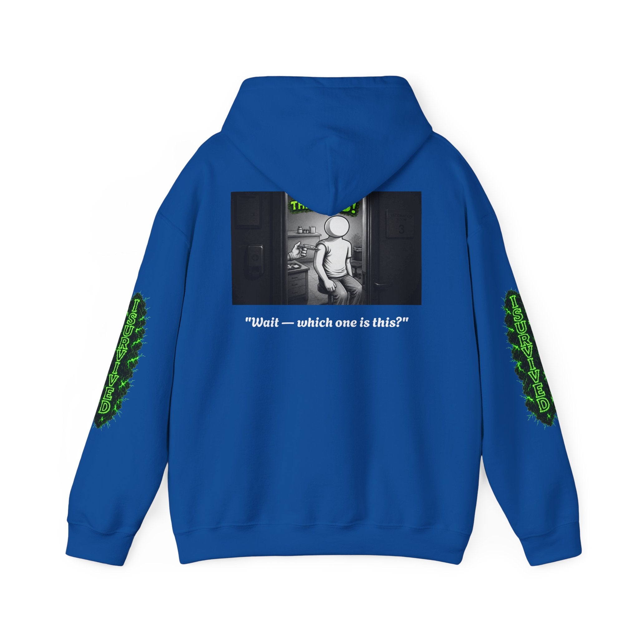 I Survived 2020 — Director's Cut S1:E3 "The Jab!" | Pandemic Edition Hoodie Sweatshirt